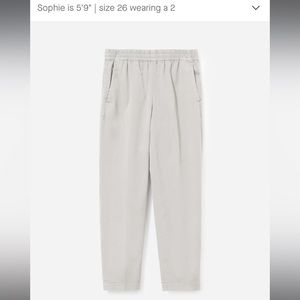 Everlane Easy Chino - Stone, size 2